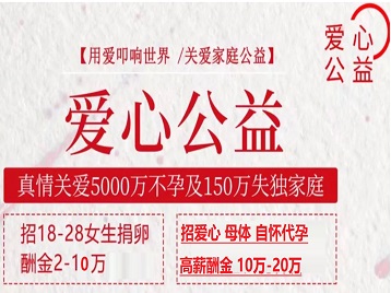 龙岩市捐卵助孕生子 爱心志愿者招募